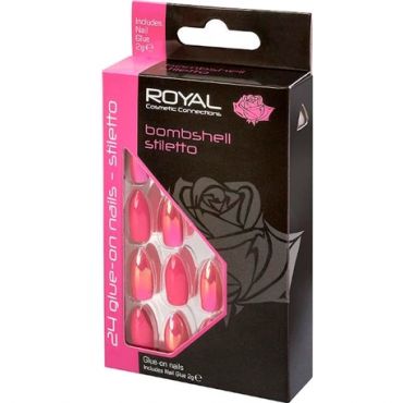 Royal Tekokynnet Bombshell Stiletto - 24 kpl.