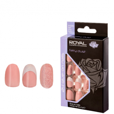 Kuninkaalliset tekokynnet Fairy Dust - 24 kpl