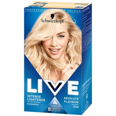 Schwarzkopf Elävä pysyvä hiusväri - 00A Absolute Platinum