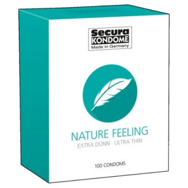 Secura Nature Feeling kondomit - 100 kpl.