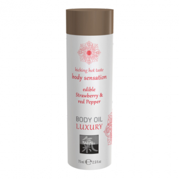 Shiatsu HOT vartaloöljy syötävä - 75ml