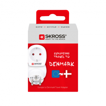Skross Country Adapter Eurooppa Tanskaan