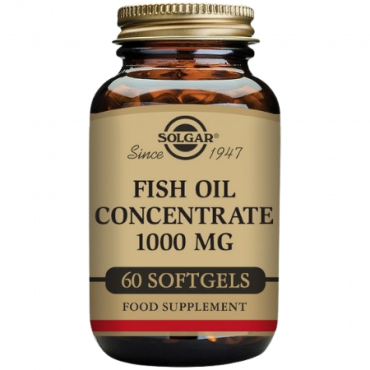 Solgar Concentrated Fish Oil 1000 mg - 60 kpl - 60 kpl