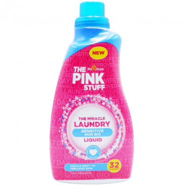 Stardrops The Pink Stuff Sensitive nestemäinen pesuaine - 960ml