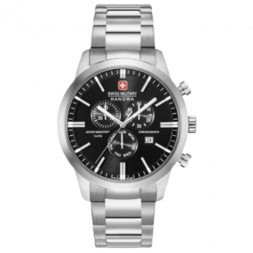 Sveitsin Military Hanowa Chrono Classic 44mm