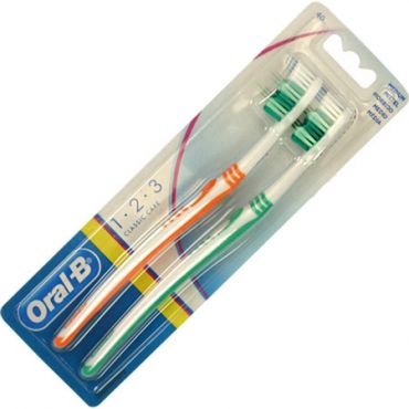 Oral-B 1-2-3 Classic Care 40 - 2 kpl Valikoima
