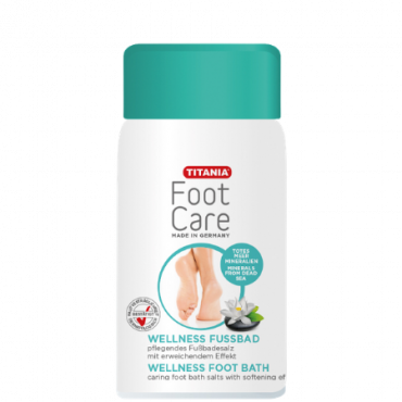 Titania Foot Care Wellness Jalkakylpysuola - 250 g