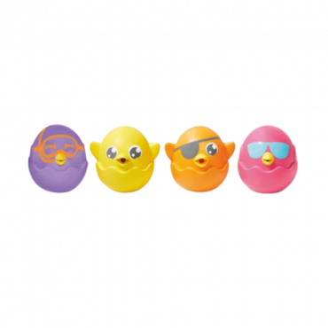 Tomy Toomies Hide & Squeak Kylpyeläin - 4 kpl