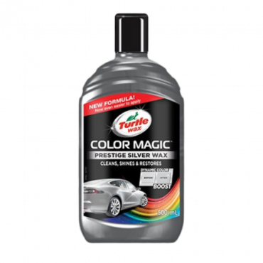 Turtle Wax Color Magic värillinen autovaha hopea