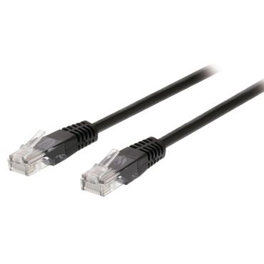 Valueline CAT5e UTP verkkokaapeli musta - 10 metriä