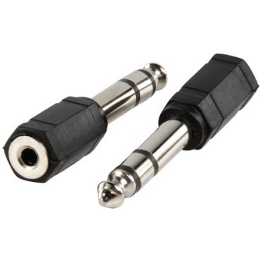 Valueline Stereo Audio adapteri 6 35 mm uros / 3 5 mm naaras