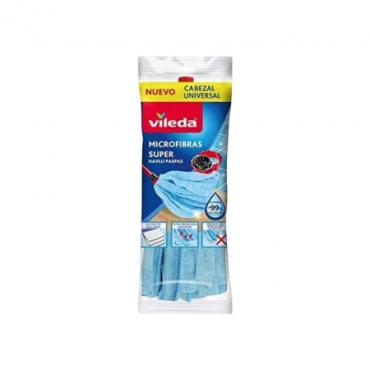 Vileda mikrokuituinen lattiamoppi sininen