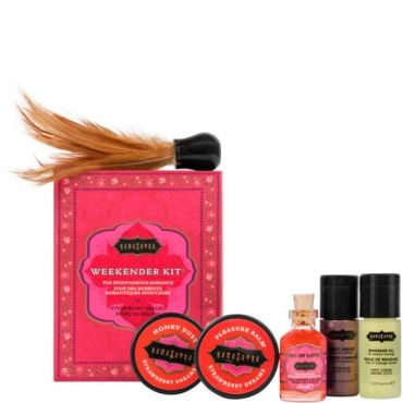 Kamasutra Weekender Kit - Mansikkaunelmat - Strawberry Dreams