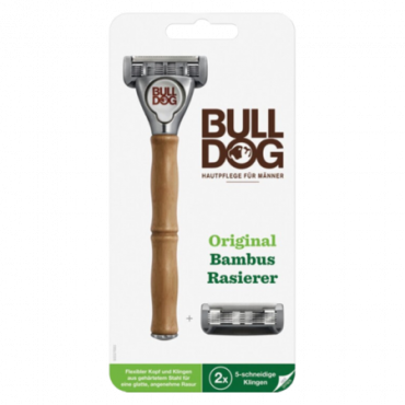 Wilkinson Sword Bulldog bambukahvainen parranajoparranajokone