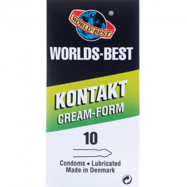 Maailman parhaat kontaktikermamuotoiset kondomit 10 kpl