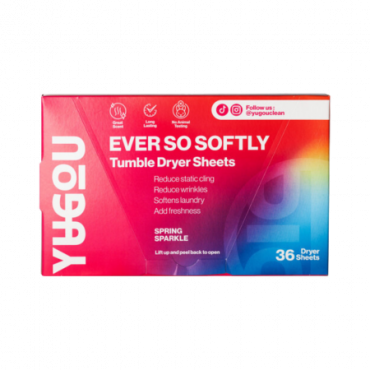 YUGOU Ever So Softly Tumble Dryer Sheets - Kevätkipinä