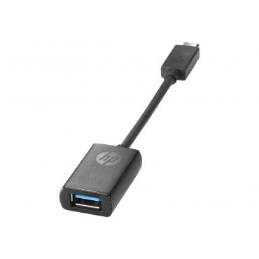 hpinc HP USB-C to USB 3.0 Adapter USB-kaapeli 0,1409 m USB 3.2 Gen 1 (3.1 Gen 1) Musta (N2Z63AA#AC3)