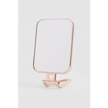 Miroir De Voyage Pliable - Jaune Or - One Size, Jaune Or
