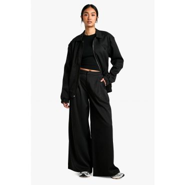 Pantalon Large - Noir - 36, Noir