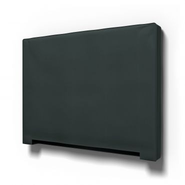IKEA - Abelvär Headboard Cover, Graphite Grey, Cotton - Bemz