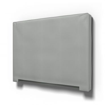 IKEA - Abelvär Headboard Cover, Silver Grey, Cotton - Bemz