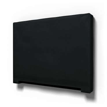 IKEA - Abelvär Headboard Cover, Jet Black, Cotton - Bemz