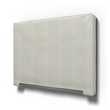 IKEA - Abelvär Headboard Cover, Silver Grey, Cotton - Bemz