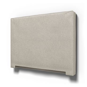 IKEA - Abelvär Headboard Cover, Silver Grey, Cotton - Bemz