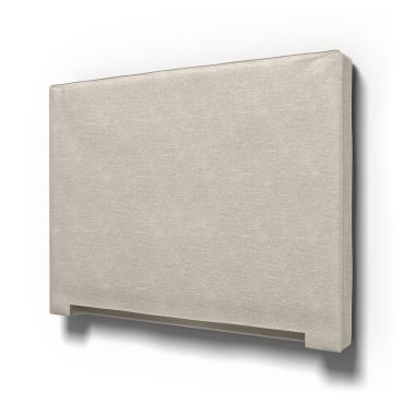 IKEA - Abelvär Headboard Cover, Natural White, Velvet - Bemz