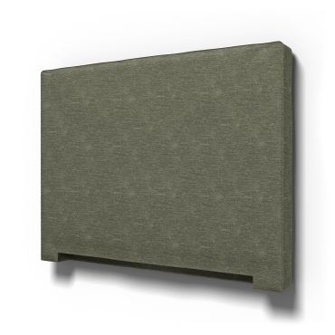 IKEA - Abelvär Headboard Cover, Green Grey, Velvet - Bemz
