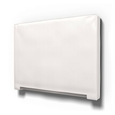 IKEA - Abelvär Headboard Cover, Soft White, Linen - Bemz
