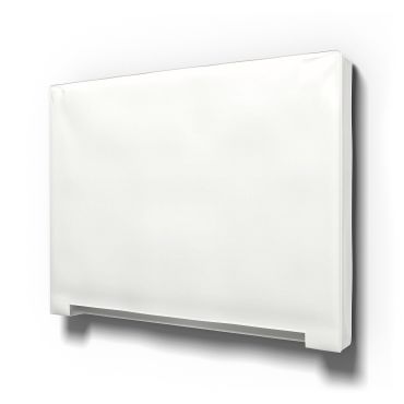 IKEA - Abelvär Headboard Cover, Absolute White, Linen - Bemz