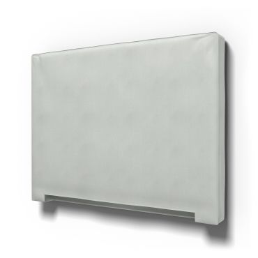 IKEA - Abelvär Headboard Cover, Silver Grey, Linen - Bemz