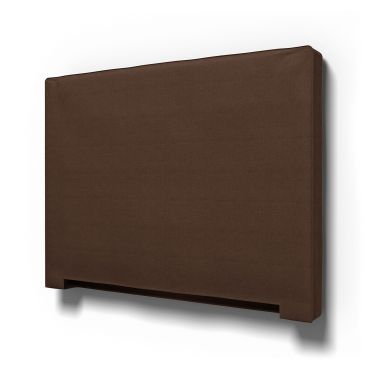 IKEA - Abelvär Headboard Cover, Chocolate, Linen - Bemz