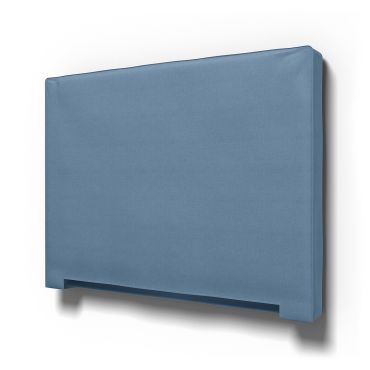 IKEA - Abelvär Headboard Cover, Vintage Blue, Linen - Bemz