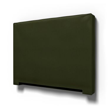 IKEA - Abelvär Headboard Cover, Moss, Velvet - Bemz