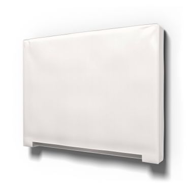 IKEA - Abelvär Headboard Cover, Soft White, Linen - Bemz