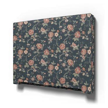 IKEA - Abelvär Headboard Cover, Rosenträd Dark, BEMZ x BORÅSTAPETER COLLECTION - Bemz