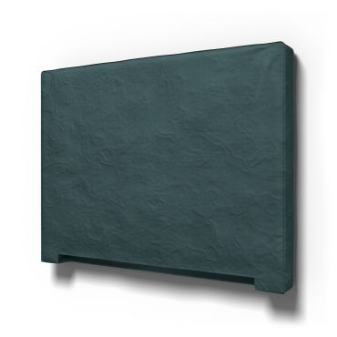 IKEA - Abelvär Headboard Cover, Slate Blue, Linen - Bemz