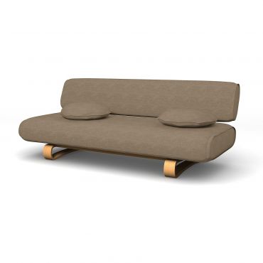 IKEA - Allerum Sofa Bed Cover, Camel, Bouclé & Texture - Bemz