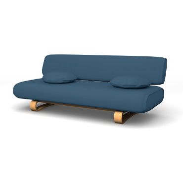 IKEA - Allerum Sofa Bed Cover, Real Teal, Cotton - Bemz