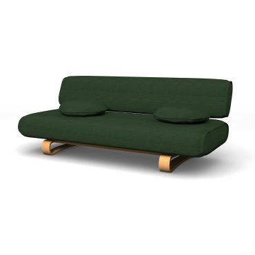 IKEA - Allerum Sofa Bed Cover, Deep Green, BEMZ NATURE'S PALETTE COLLECTION - Bemz