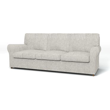 IKEA - Ängby 3 Seater Sofa Cover, Driftwood, Bouclé & Texture - Bemz