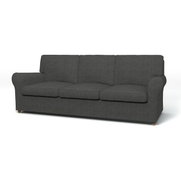 IKEA - Ängby 3 Seater Sofa Cover, Licorice, Corduroy - Bemz