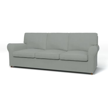 IKEA - Ängby 3 Seater Sofa Cover, Drizzle, Cotton - Bemz