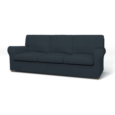 IKEA - Ängby 3 Seater Sofa Cover, Orion Blue, Corduroy - Bemz