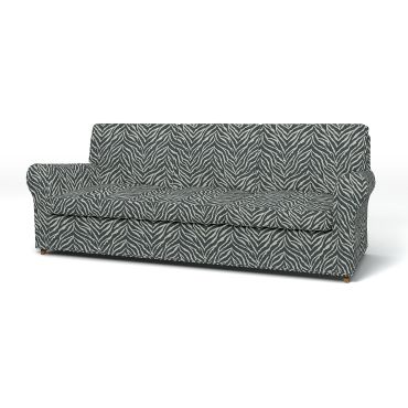 IKEA - Ängby 3 Seater Sofa Cover, Black/White, BEMZ NATURE'S PALETTE COLLECTION - Bemz