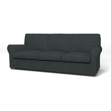IKEA - Ängby 3 Seater Sofa Cover, Stone, Wool - Bemz