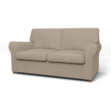 IKEA - Ängby 2 Seater Sofa Cover, Birch, Wool - Bemz