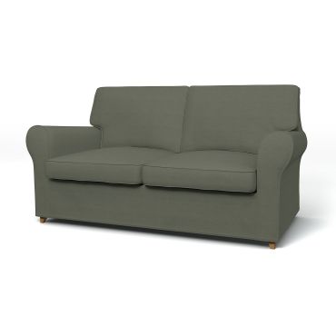 IKEA - Ängby 2 Seater Sofa Cover, Rosemary, Linen - Bemz